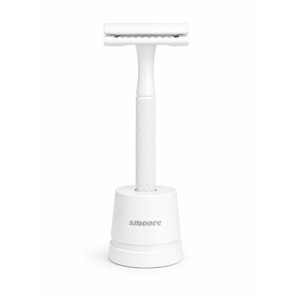 SMOOVE Safety Razor & Stand Set